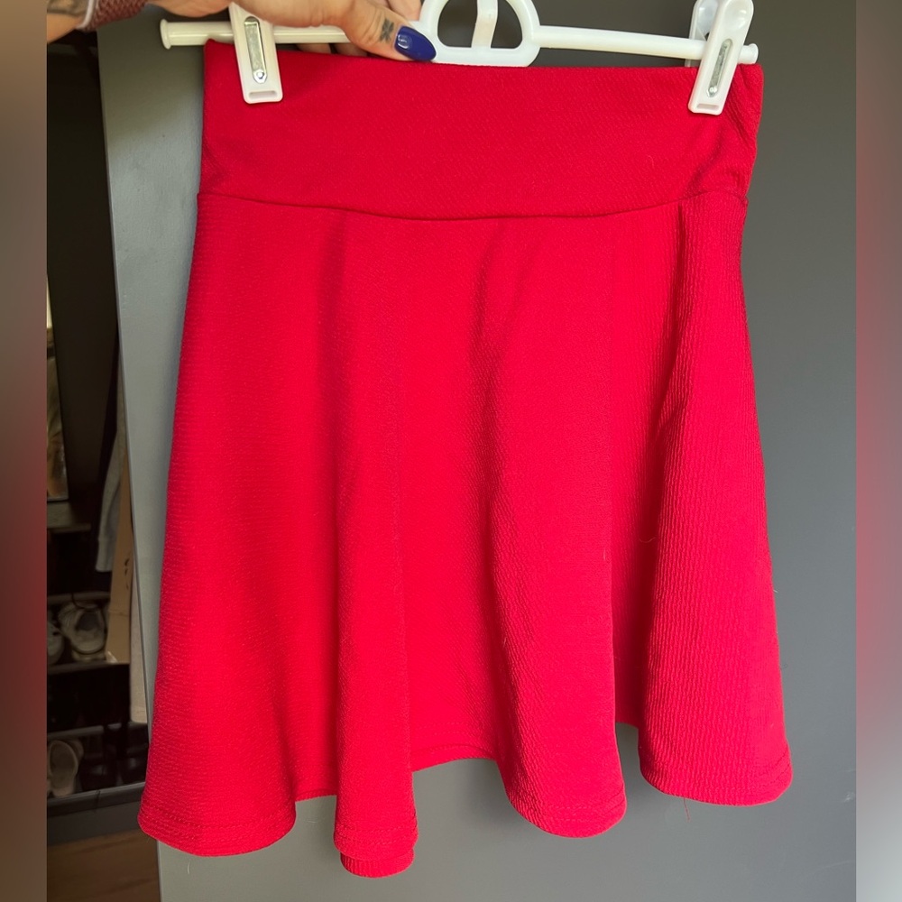 Red Women's Skirt